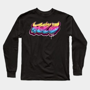 radius graffiti Long Sleeve T-Shirt